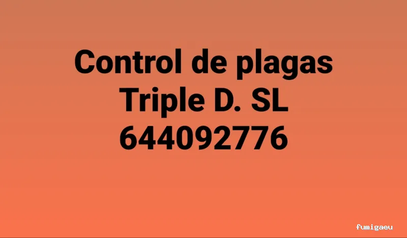Control de plagas Triple D. S.L