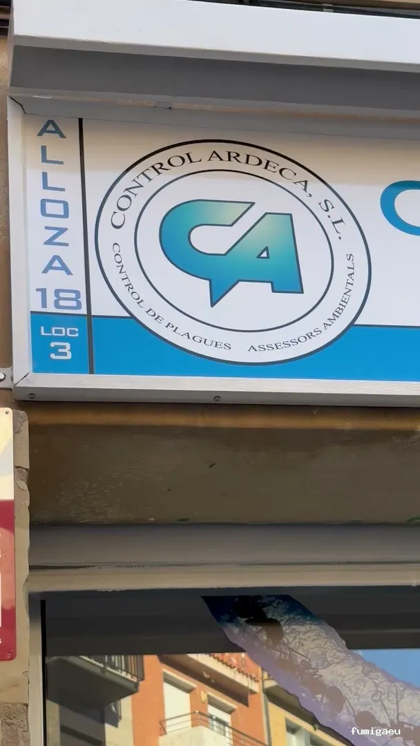 Control Ardeca - Fumigación plagas Barcelona