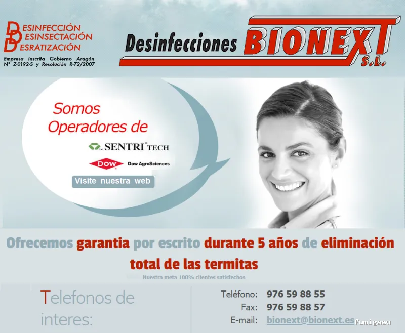 Desinfeciones Bionext, S.L.