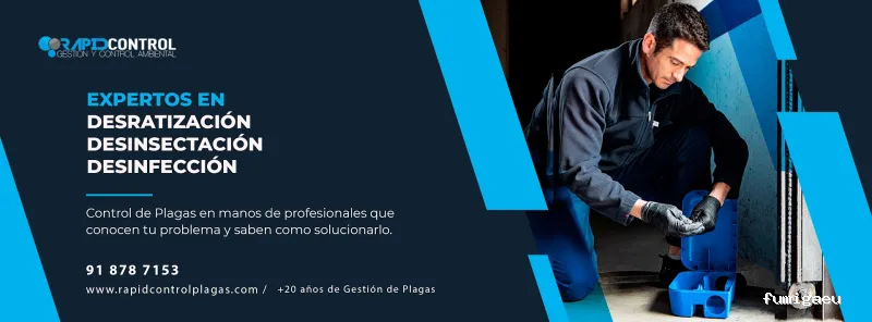Rapid Control Desinfección S.L. - Control de Plagas y Fumigación Torrejón de Ardoz.