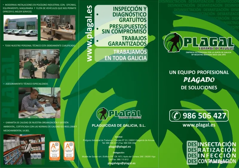 PLAGAL Control de Plagas