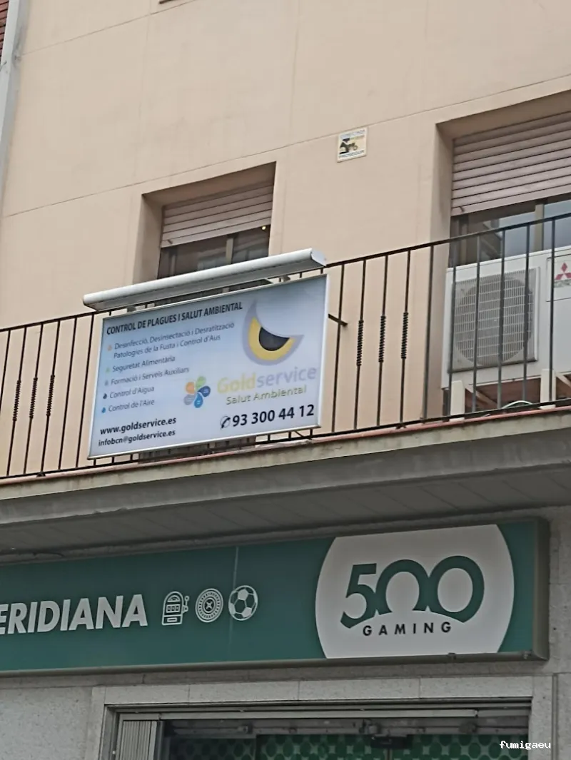 Goldservice Control de Plagas en Barcelona