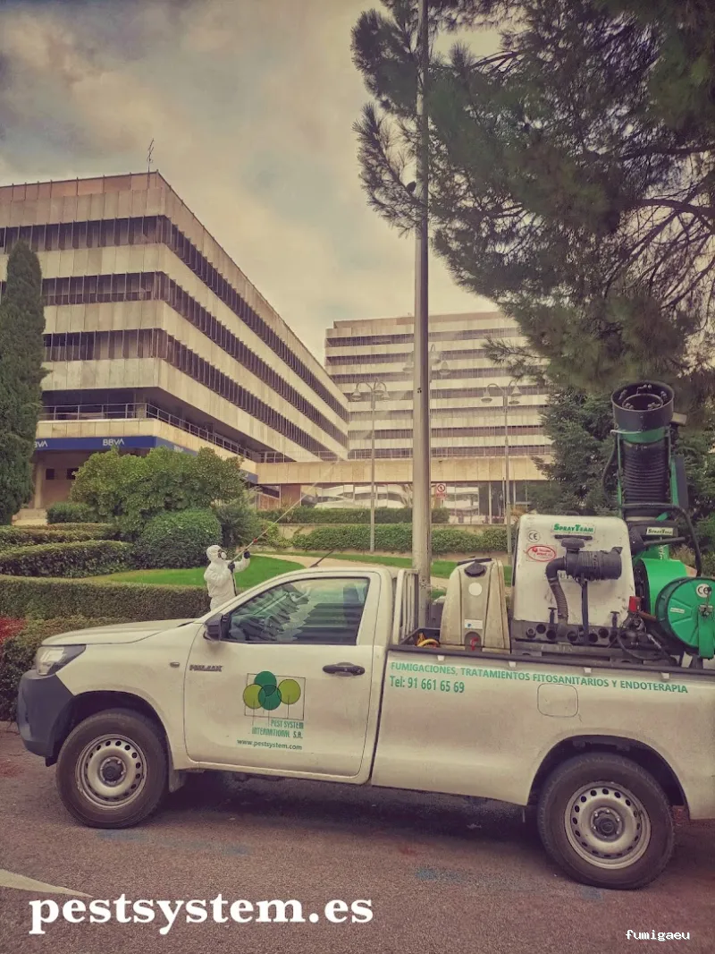 Desratizaciones, Desinsectaciones, Desinfecciones y Fumigaciones Profesionales | Pest System International, SA. | Madrid 1985