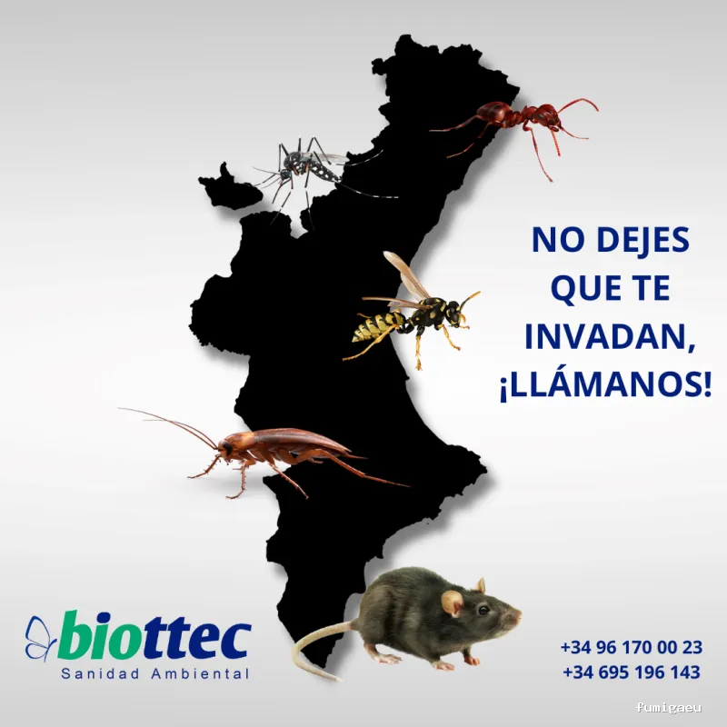 BIOTTEC Sanidad Ambiental y Control de Plagas