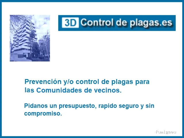 3D Control de plagas
