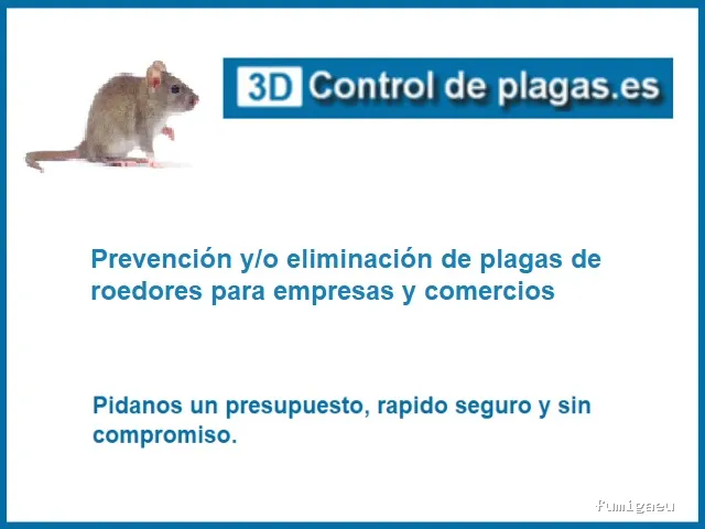 3D Control de plagas