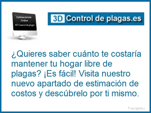 3D Control de plagas