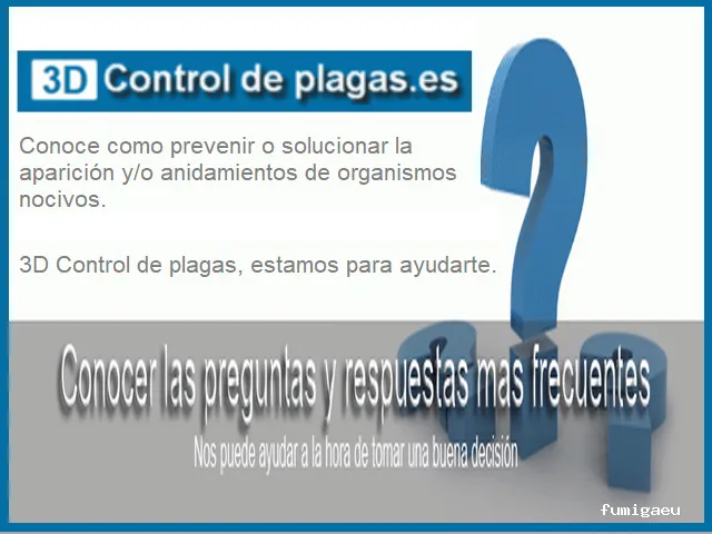 3D Control de plagas