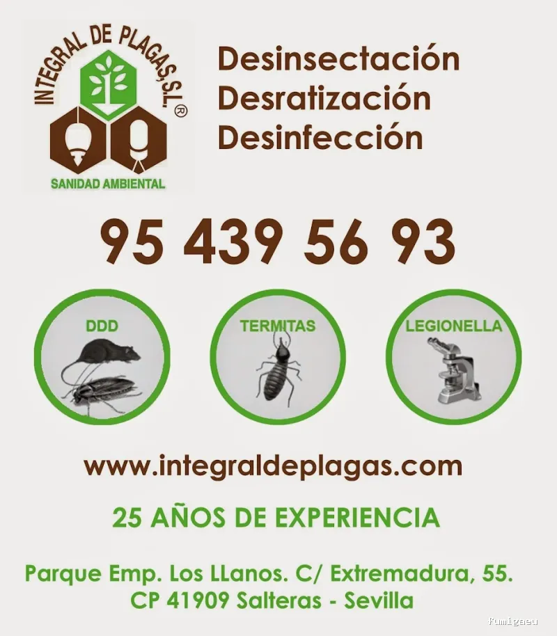 Integral De Plagas, S.L.
