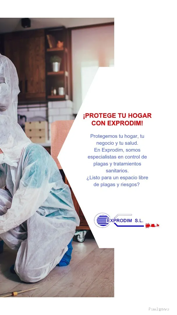 Exprodim Control de Plagas - Expertos en termitas y carcoma - Certificados de control de plagas