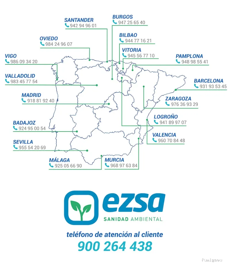 EZSA Sanidad Ambiental - Expertos en Control de Plagas