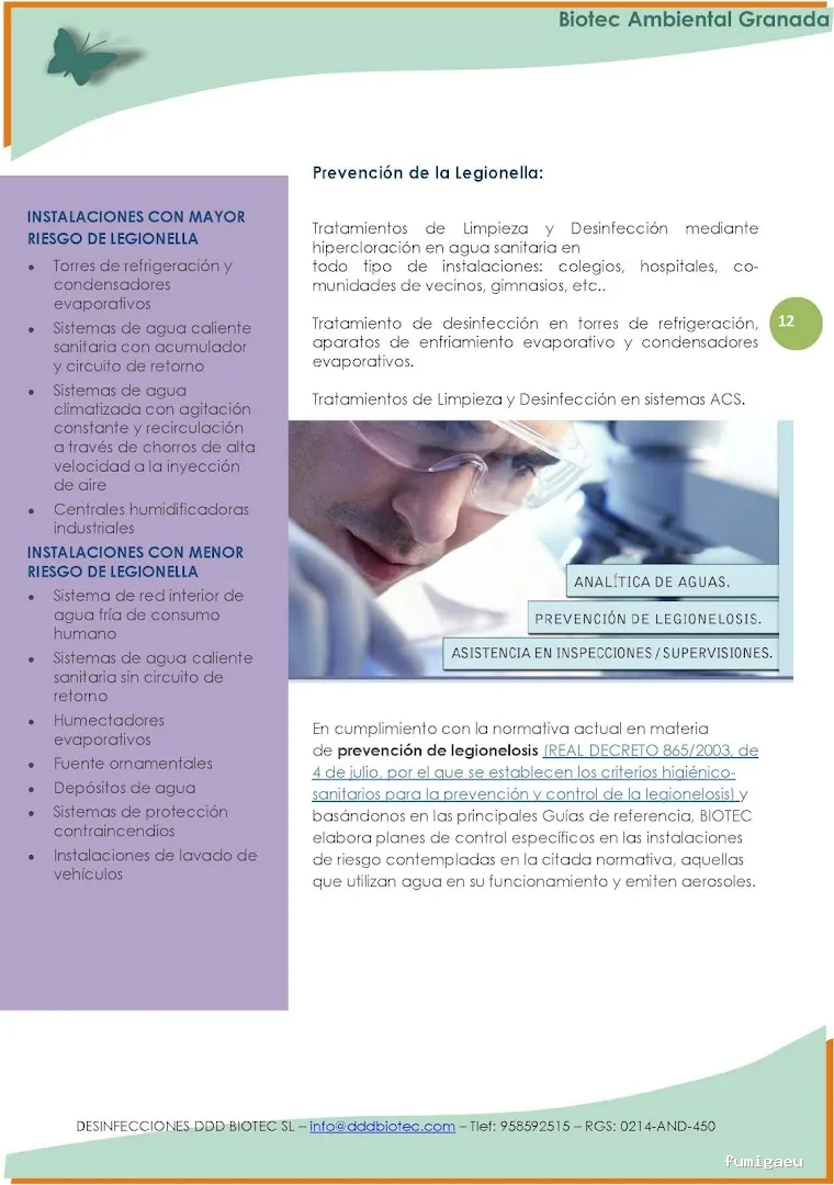 BAG CONTROL DE PLAGAS LA ZUBIA