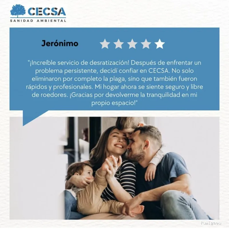 Cecsa Desinfecciones - Empresa de Control de Plagues y Fumigaciones Barcelona