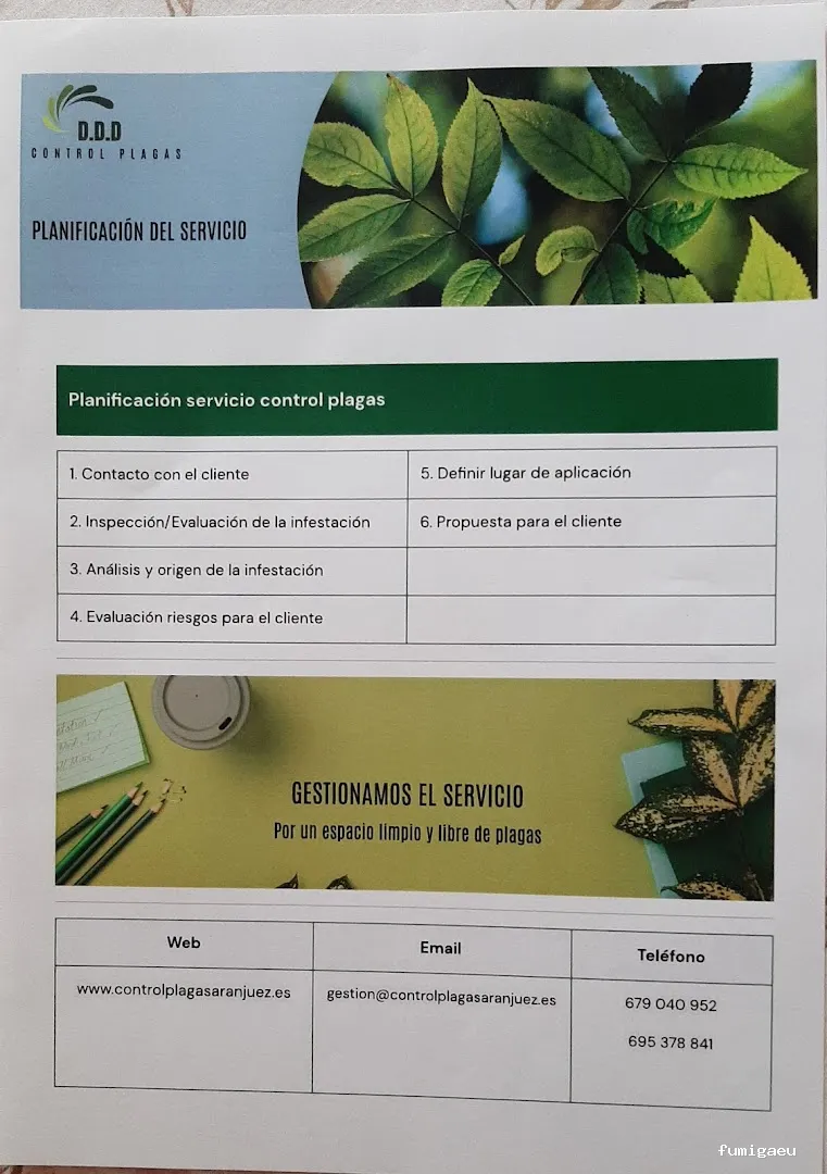 CONTROL PLAGAS ARANJUEZ, 3D