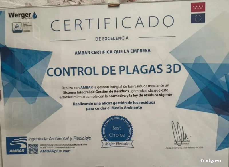 CONTROL PLAGAS ARANJUEZ, 3D