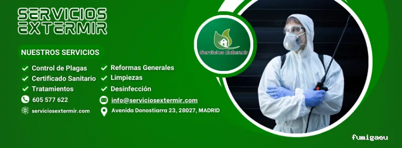 Servicios Extermir | Control de plagas