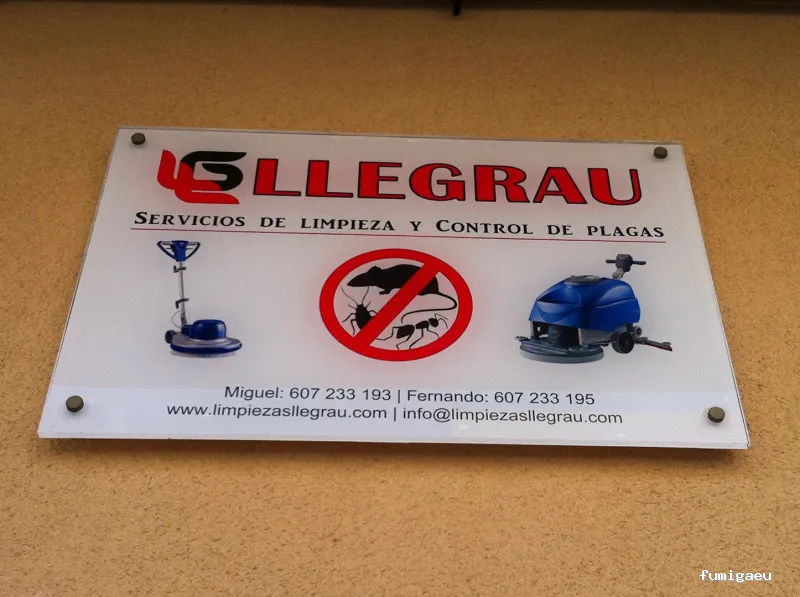 Servicios de Limpieza y Control de Plagas Llegrau