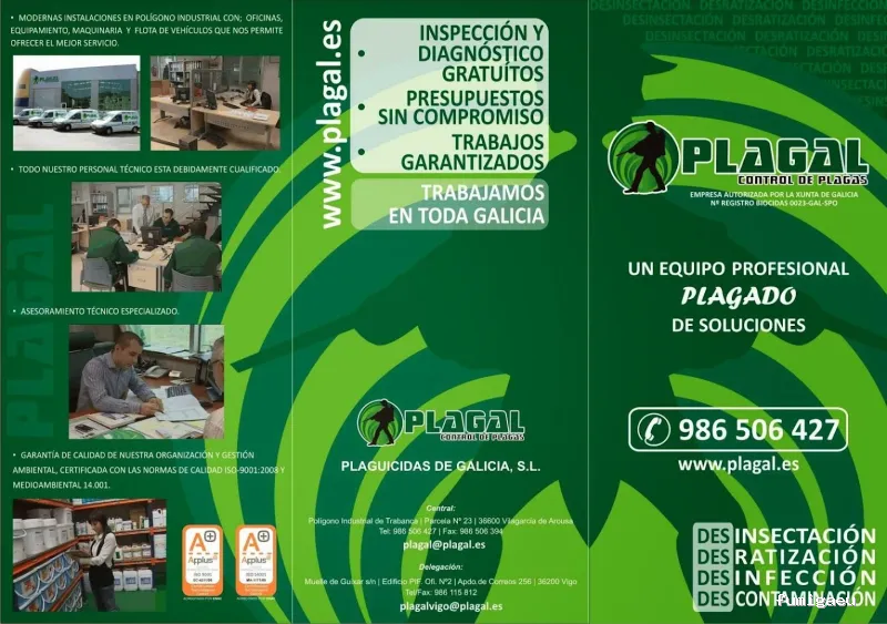 PLAGAL Control de Plagas