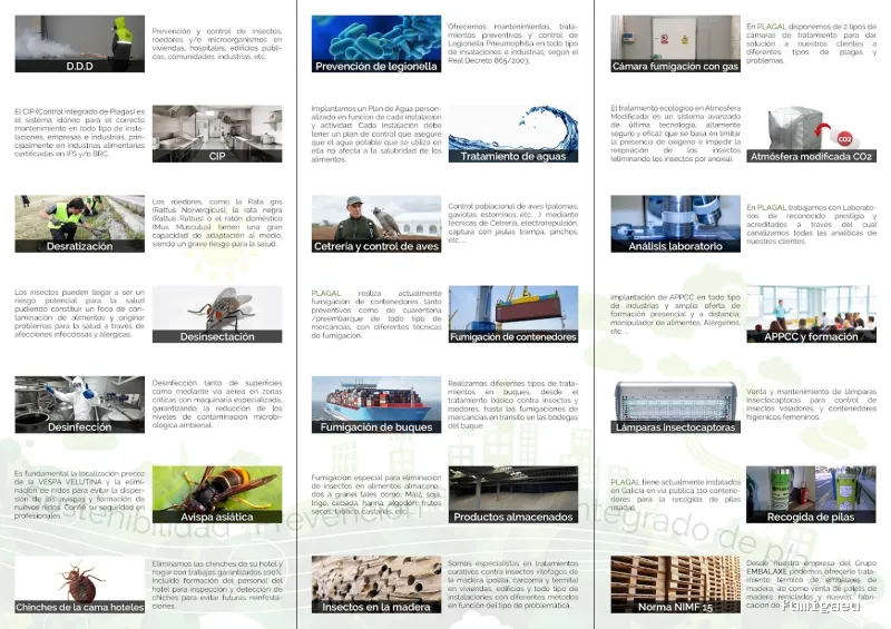 PLAGAL Control de Plagas