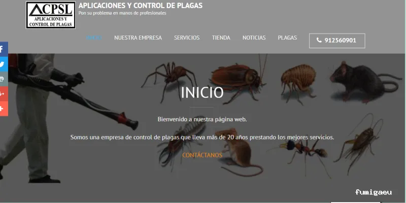 Aplicaciones y control de plagas S.L.