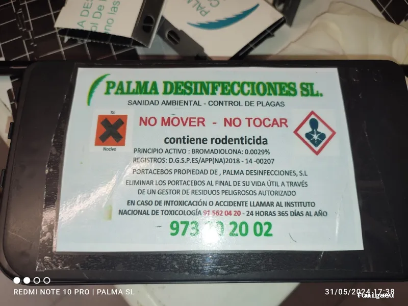 Control de Plagas Comercial Palma