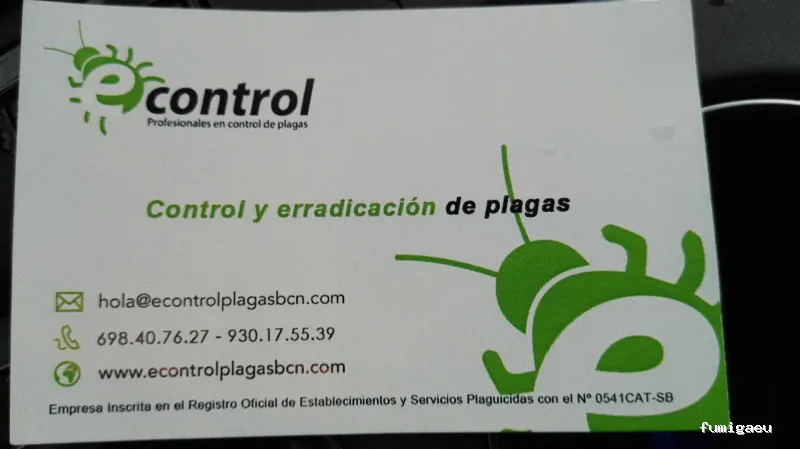 Econtrol Plagas Bcn