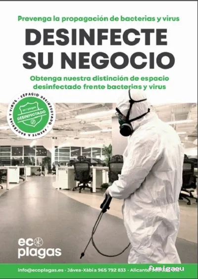 Control de plagas ALICANTE - ECOPLAGAS