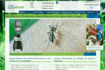 GAR-SAN Control de Plagas S.L.