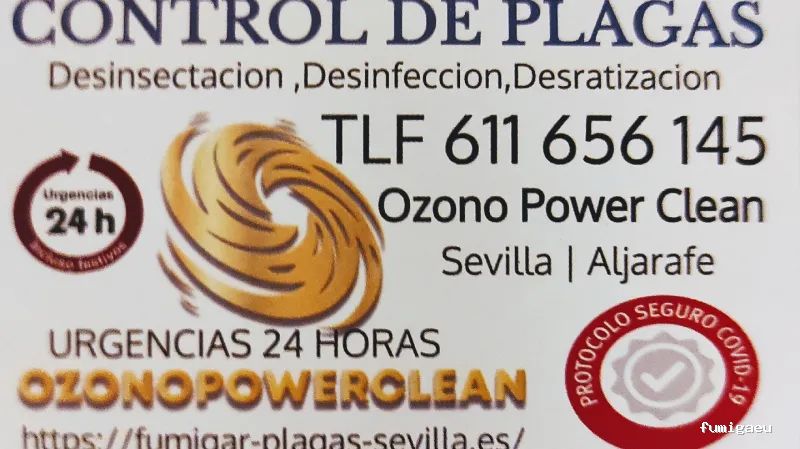 FUMIGAR PLAGAS SEVILLA