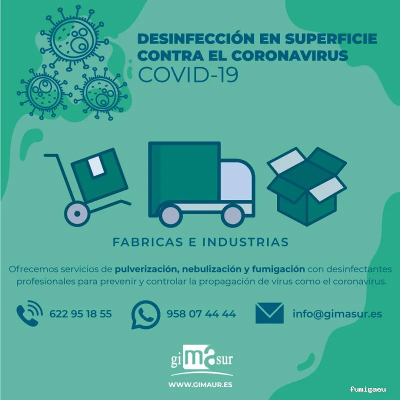 Gimasur - Control de Plagas y legionella en Andalucía Central